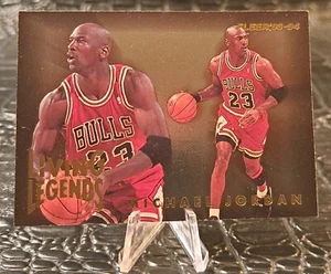 RAW Michael Jordan 1993-94 Fleer Living Legends Insert 4 of 6 Rare SP BULLS HOF - Picture 1 of 6