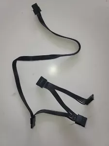 Cable de fuente de alimentación PCIe de 6 pines a 3 SATA para Corsair series CX, RM y HX - Imagen 1 de 4