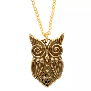 St Justin Bronze   Pendant    Owl - Picture 1 of 3