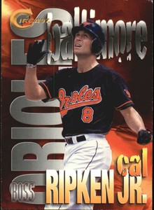 1997 Circa Boss Baltimore Orioles Baseball Card #15 Cal Ripken