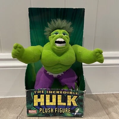 Marvel THE INCREDIBLE HULK Plush 8th Wonder Toy Boxed  VERY RARE 2003 BRAND NEW! - image 1 of 4