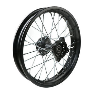 14" Rear Wheel Rim Tire 12mm Axel Hole Apollo SSR 125cc CRF Dirt Bike Pit Bike