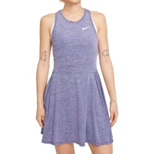 Nike Women's Court Dri-FIT Advantage Tennis Dress CV4692-510 Dark Purple - Picture 1 of 6