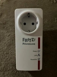 AVM FRITZ!Powerline 520E Einzeladapter integrierte Steckdose - Bild 1 von 1