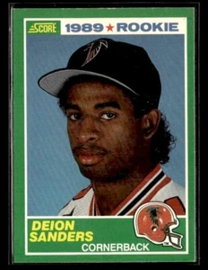 1989 Score #246 Deion Sanders Rookie Card RC *Near Mint or Better* - Picture 1 of 2