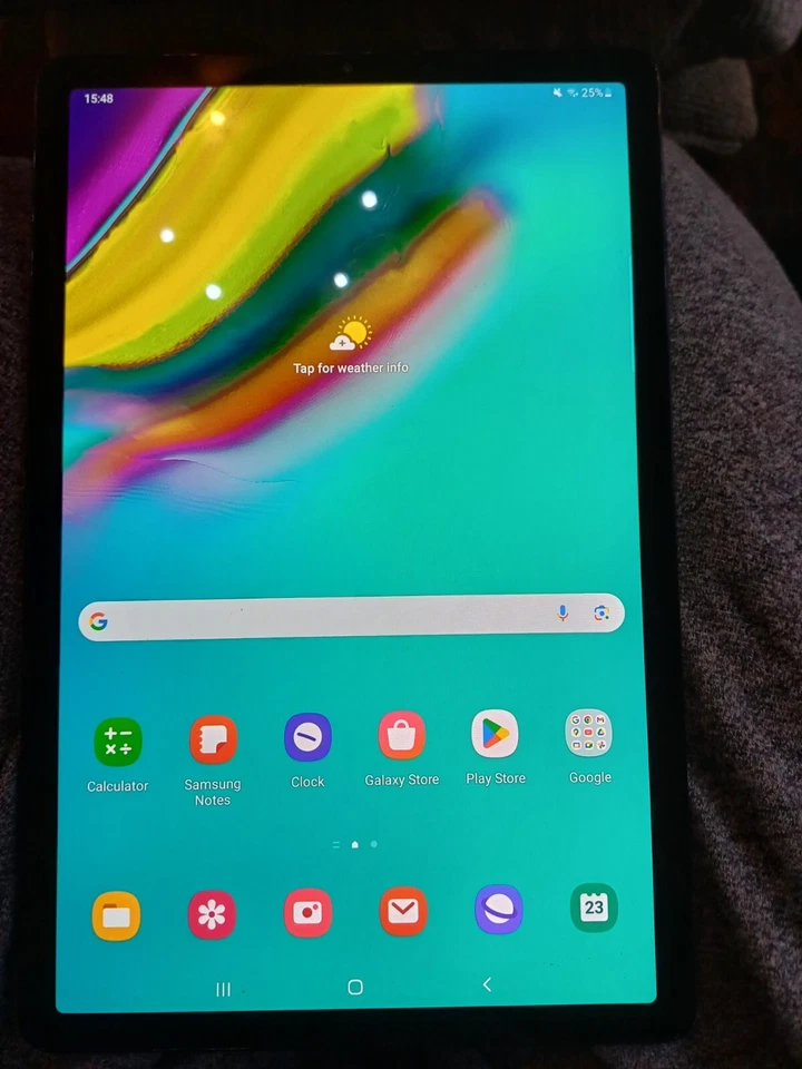 Samsung Galaxy Tab S5e SM-T720 128GB 10.5" Tablet : Black - Image 1 of 3