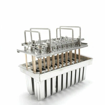 Molde de acero inoxidable de 20 piezas moldes para palitos de helado Foto 1 de 4