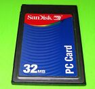 SanDisk 32MB PCMCIA PC Card ATA SDP3B