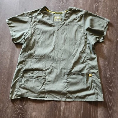3 Wonderwink Next Scrub Tops B Scrubs Top Womens XL  - Image 1 of 4