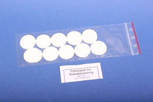 300 Filterpapier Rund Rußblatt Rußpumpe Rußprüfer Rußzahlmessung - Bild 1 von 1