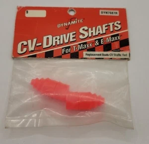 Dynamite CV Drive Shaft Boots Traxxas T-Maxx E-Maxx 4wd Truck T Maxx DYN7687R - Picture 1 of 1