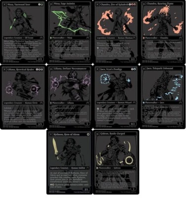 MTG San Diego Comic-Con 2015 Planeswalker  Promos: Full Set & Anthology Book OVP - Bild 1 von 4