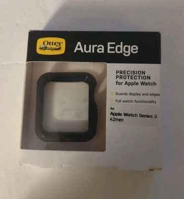 Funda OtterBox Aura Edge para Apple Watch Series 3 - 42 mm negra NUEVA 77-91479 Foto 1 de 2