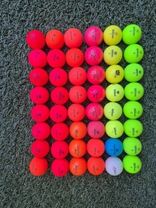 48 Wilson Mix Colors Golf Balls Duo Soft,fifty Elite- 5A Quality Free Shipping - Picture 1 of 5