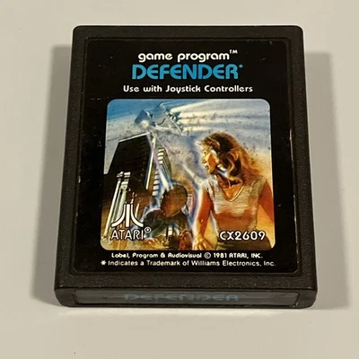 Defender (Atari 2600) Cart Only Untested - Image 1 of 4