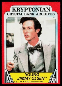 1980 Topps Superman II #11 Young Jimmy Olsen - Bild 1 von 2