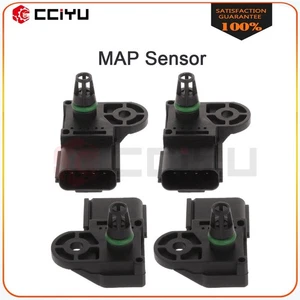 CCIYU 4PCS Manifold Pressure Sensor Fits Mazda 3 S Hatchback 4-Door 2.5L Black - Picture 1 of 11