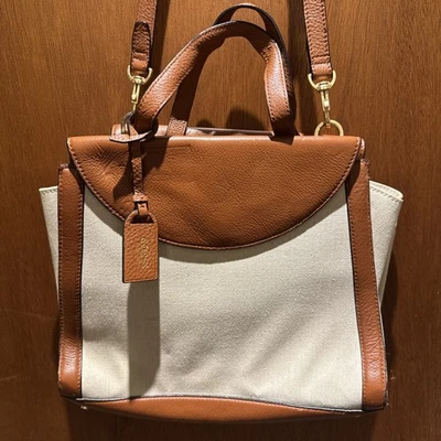 Bolso de mano Kate Spade Saturday de cuero tostado Foto 1 de 4