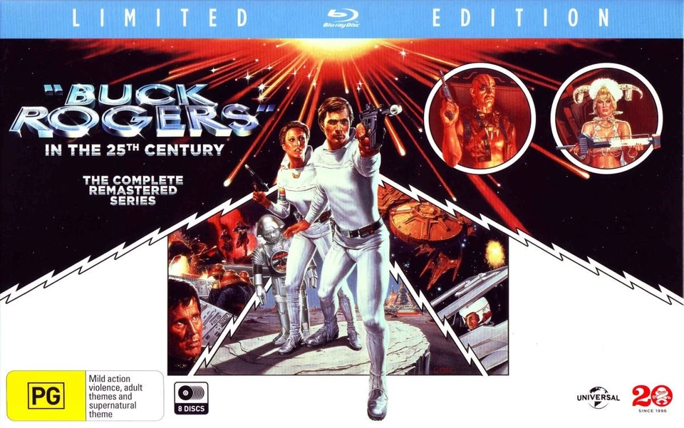 Buck Rogers in The 25th Century - Completely Remastered Blu Ray Region B
