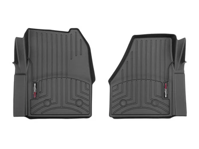 WeatherTech FloorLiner for 2019-2025 Freightliner Cascadia - 1st Row, Black - Image 1 of 4