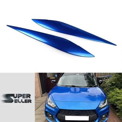 2023 Fits Suzuki Swift 3rd Hatchback Front Headlight Eyelid Trim Painted #ZWG - Image 1 of 4
