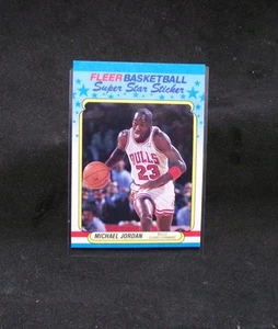 2 Michael Jordan cards! 1988 Fleer Sticker, #7, Obverse looks 10. '99 Spx #J4 - Picture 1 of 3