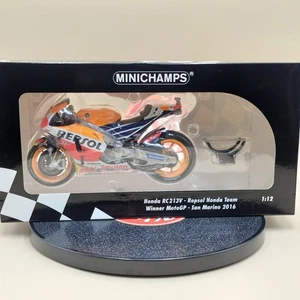 Minichamps 1/12 Honda RC213V Repsol D. Pedrosa MotoGP San Marino 2016 122161126 - Picture 1 of 4