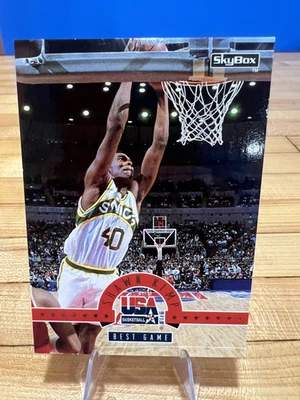 Shawn Kemp 1994 Skybox USA #15 USA Basketball Seattle Sonics - Image 1 of 2