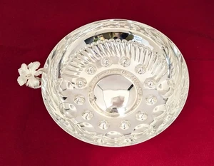 Tazón para servir uva/fruta de plata de ley, 8"" de diámetro por 2-1/4"" de alto - Imagen 1 de 8