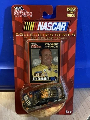 NASCAR DIECAST 1:64 RACING CHAMPIONS Collector 2002 #36 Ken Schrader M&M’s - Image 1 of 2