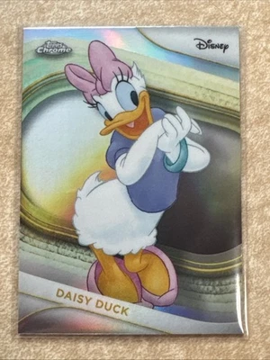 2025 Topps Chrome Disney Daisy Duck Refractor #40 - Image 1 of 3