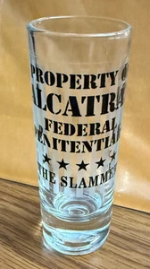 ALCATRAZ Tall Shot Glass - Picture 1 of 1