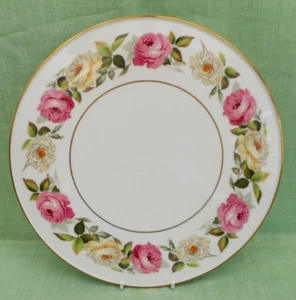 Vintage Royal Worcester cake plate - Royal Garden Elgar - 28 cm (11") - Picture 1 of 5