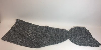 Manta cola de sirena hilo niños cama abrigo gris envío desde EE. UU. 🇺🇸 Foto 1 de 2