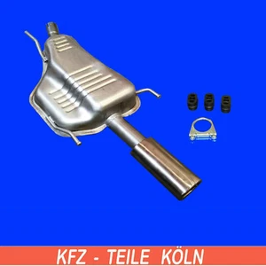Opel Astra G Cabriolet / Coupe 1.6 1.8 2.2 Endschalldämpfer Auspuffanlage + Set - Bild 1 von 1