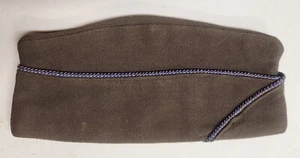 Vintage WWII era EM AAF Piped Garrison - Overseas Cap #123 - Picture 1 of 4