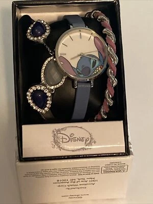 Disney Lilo e relógio ponto e três pulseiras conjunto na caixa - Imagem 1 de 4