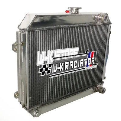 Radiador de carreras de aluminio para Toyota Corolla 1971-1974 1,2 L 1,6 L L4 1972 1973 MT Foto 1 de 4