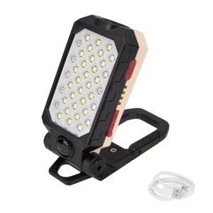 Magnetic LED COB Work Light Inspection Lamp Torch USB Rechargeable Folding NEW - Picture 1 of 6