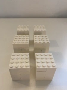 66 LEGO 2x4 White Bricks Piece # 3001 - Picture 1 of 4