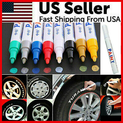 Waterproof Permanent Paint Marker Pen For Car Tyre Tire Tread Rubber Metal Pen • 3.49$