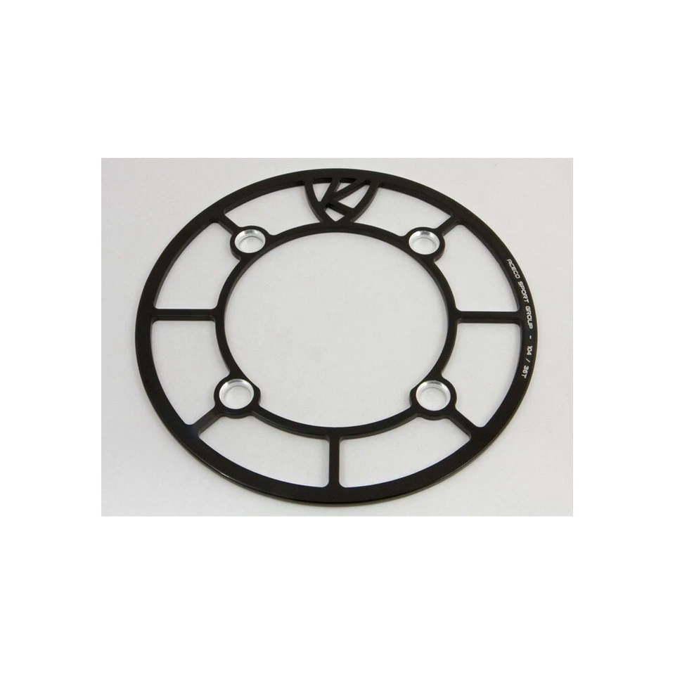 K-EDGE CHAIN RING BASH GUARD 104 BCD MAX 34T 4 BOLT BLACK - Image 1 of 1