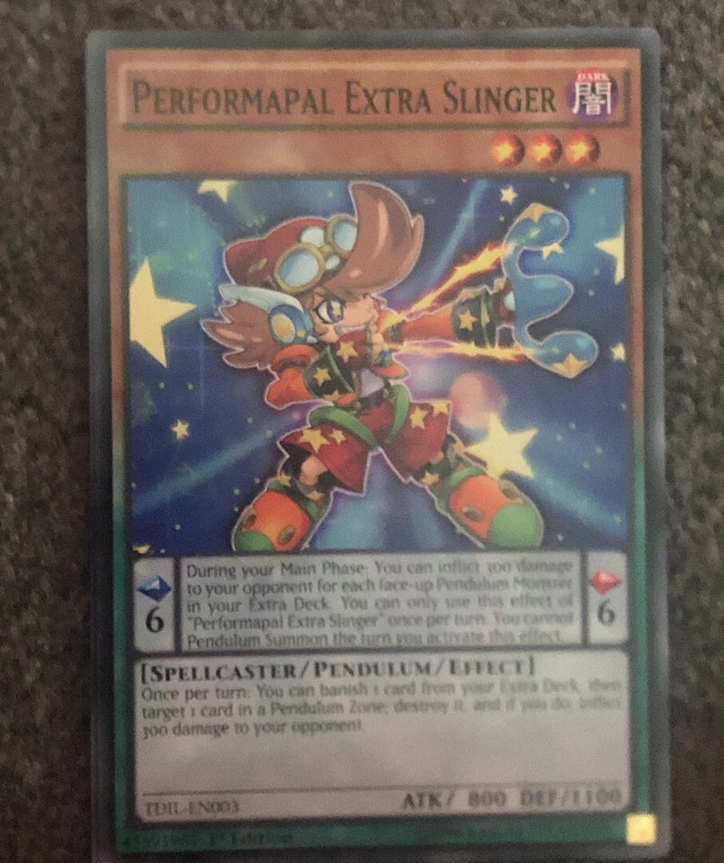 Performapal Extra Slinger - TDIL-EN003 - Common - 1st Edition - YuGiOh - Image 1 of 1