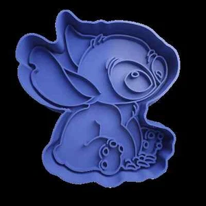 Cookie cutter stitch e angel formina tagliabiscotti per compleanni feste - Imagen 1 de 2