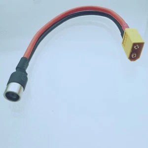 XT60 Male to 8mm DC7909 Socket Cable For BLUETTI JACKERY ECOFLOW Power Station - Picture 1 of 1