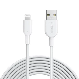Anker PowerLine II USB-A to Lightning Cable 10ft MFI Certified iPhone 11 X 8 7 6 - Picture 1 of 8