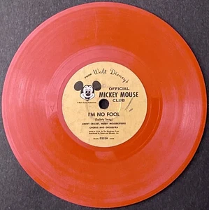 Walt Disney's Mickey Mouse Club 78 RPM Frere Jacques / I'm No Fool - Picture 1 of 2