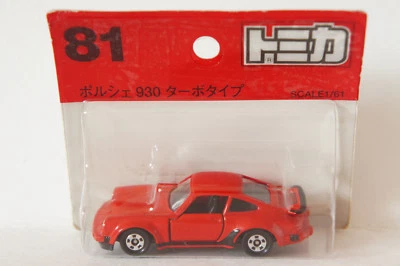 TOMY TOMICA No.81 PORSCHE 930 TURBO ~ 1/61... - Image 1 of 4