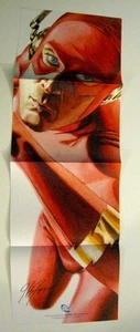 Flash promo poster signed by artist JG Jones DC Comics New 52 The CW The Flash - Picture 1 of 1