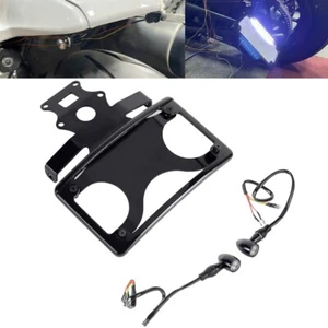 Marco de soporte de matrícula LED y luz trasera de señal de giro para Sportster S RH1250S - Imagen 1 de 12
